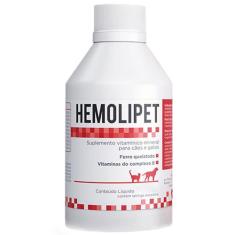 Suplemento Vitamínico Avert Hemolipet Para Cães E Gatos - 60 Ml