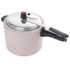 Panela de Pressão Antiaderente Ceramic Life Vapt Vanilla 7,5L Brinox