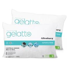 Kit 2 Travesseiros Gelatto 48x70cm Altenburg
