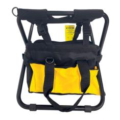 Bolsa de Ferramentas com Assento Banqueta Dobrável Portátil