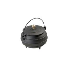 Panela Caldeirão Tripé Tradição Ferro Fundido Com Tampa 5,5l