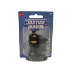 Mini Figura Dc Comics Liga Da Justiça Batman Preto - Gln77 - Mattel