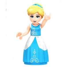 Boneco Blocos De Montar Princesa Cinderela Clássica