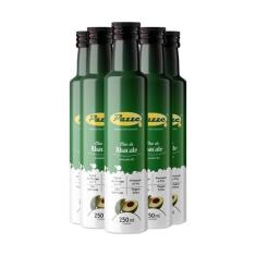 Kit 5 Óleo Azeite de Abacate Extra Virgem Pazze 250ml