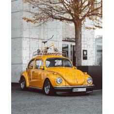 Quebra-Cabeça Cognitivo Reabilitação Idosos Fusca 60 Peças - Reidopend