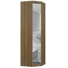 Modulo Guarda Roupa Canto Eucamoveis Paris 1 Porta Com Espelho, Avela