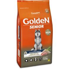 Ração Seca PremieR Pet Golden Formula Cães Sênior Frango e Arroz - 15 Kg