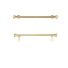 O armário de aço inoxidável de bronze antigo segura os botões da barra de t puxadores modernos da gaveta para a ferragem do armário de cozinha para o quarto, tls, 128mm, 1