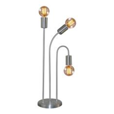 Luminaria Abajur Retrô - Cobre Preto Inox - Ideal Para Sala - LUSTRES 