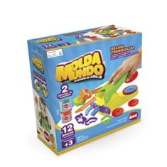 Massa para Modelar Criativa Mini Fabrica Massinha Modelat, Dismat, Multicor