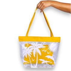 Bolsa de Praia Transparente Com Necessaire Impermeável Verão - WAVE, A