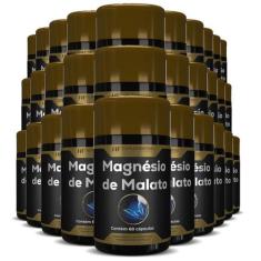 30x MAGNÉSIO DIMALATO PREMIUM 550MG 60 CAPS ATACADO - HF SUPLEMENTOS