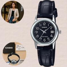 Relógio Casio Feminino Analógico Prata LTP-V002L-1BUDF