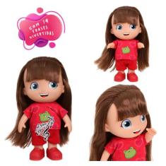 Boneca Da Giovana Aventureira Vermelha Linda Fala 14 Frases - Rosita