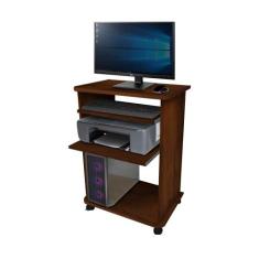 Escrivaninha/Mesa de Computador (Duas Prateleiras) Todas as Cores - Ej