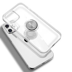 Capa Ring Clear para iPhone 13 12 Mini 14 11 Pro Max Case iPhone X XR XS Max 6 6S 7 8 Plus SE 2020 Capa Soft TPU Silicone Case, Transparente, Para iPhone 11Pro