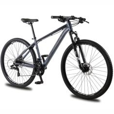 Bicicleta aro 29 KRW Alumínio 24 Vel Freio Hidráulico a Disco Suspensão dianteira Mountain Bike KR2