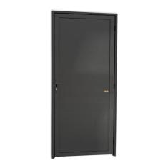 Porta de Alumínio Lambril Super 210cm X 90cm Brimak