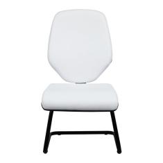 Cadeira Para Escritório Amor Fixa Encosto Ergonômico Branco