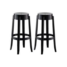 Kit 2 Banqueta De Cozinha Shine Uz8007 2 Un Preto