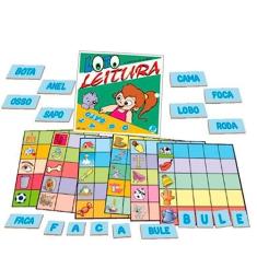 Loto Leitura Português Brinquedo Infantil Educativo