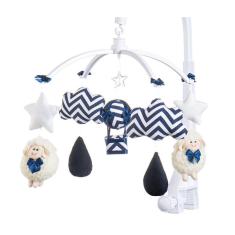 Móbile para berço musical e giratório Ovelhinha Marinho