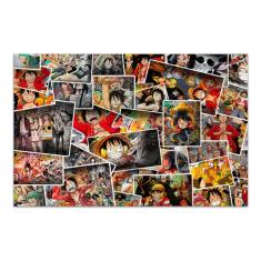 Quebra-cabeça Personalizado One Piece Luffy 48 Peças