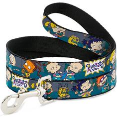 Coleira para cães Rugrats Cookie Scene 1,2 m de comprimento 2,5 cm de largura