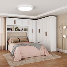 Guarda-Roupa Casal Modulado Hercules 9 Portas 4 Gavetas - Carioca Move