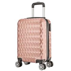 Mala De Viagem Bordo Pequena 10kg P+ Em Abs Padrão Anac - EAGLE, Rosa