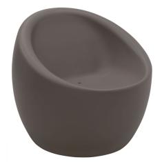 Poltrona Tramontina Oca Em Polietileno Concreto