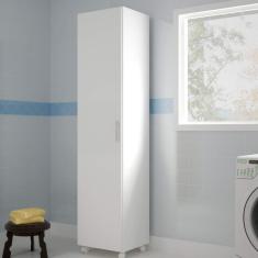 Armário Multiuso 1 Porta Brv Móveis Branco