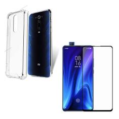 Capa Capinha Anti Impacto Compatível Xiaomi Mi9T + 2 Películas Vidro 9d 3d Cobre Toda Tela