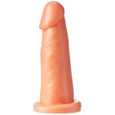 Pênis Realístico Maciço Bege - 10cm, Adão e Eva