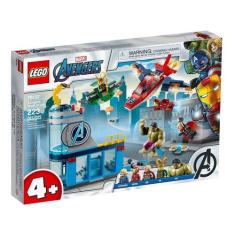 Lego Avengers Marvel Ira Dos Vingadores De Loki Hulk  76152