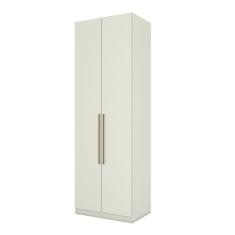 Guarda Roupa Roupeiro Módulo 02 Portas Seletto MC03 Areia Henn