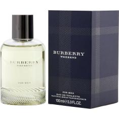 Perfume Masculino Weekend Burberry Eau De Toilette Spray 100 Ml (nova Embalagem)