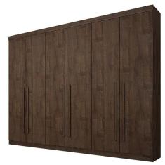 Guarda Roupa Casal 6 Portas 4 Gavetas - Uberaba-Canion - Star Móveis