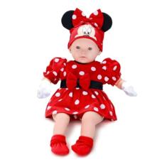 Boneca Minnie - Classic Dolls - Recem Nascido Roma Jensen Boneca Branca