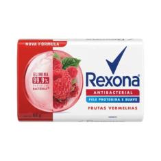 Sabonete Em Barra Antibacterial Frutas Vermelhas 84g Rexona