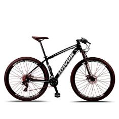 Bicicleta Aro 29 Ravok Alumínio 21 Velocidades Freio a Disco com Suspensão-Unissex