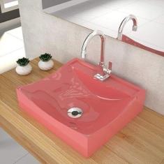 Cuba para Banheiro Q44W Lunna Compace Rosa