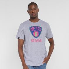 Camiseta NBA Brooklyn Nets Masculina-Masculino