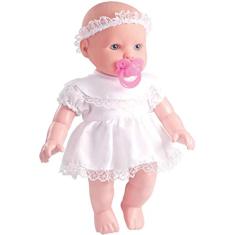 Boneca com Mecanismo Little Baby Primeira Oração Milk