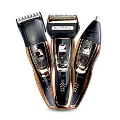 Máquina de barbear 3 em 1 shaver aparador de pelos nariz - Daling