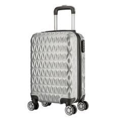 Mala De Viagem Bordo Pequena 10kg P+ Em Abs Padrão Anac - Eagle, Prata