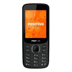 Celular Positivo P38 64mb Ram 3g Tela 2.8 Dual Sim, Preto