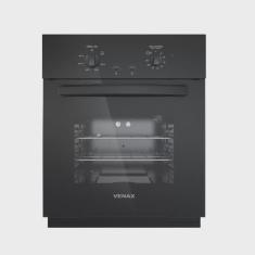Forno de Embutir Venax Totale Nero Giii 50 Litros a Gas Preto 220v