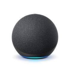 Echo (4ª Geração) com Alexa e Som Premium, Amazon Smart Speaker Preto 
