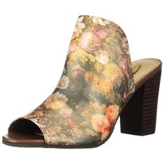 Sbicca Sandália feminina de salto panorâmico, Laranja, 9 B US